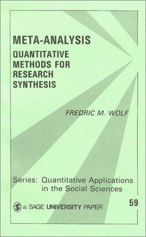 Couverture : Meta-Analysis