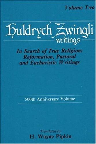 Couverture : Huldrych Zwingli
