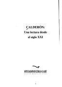 Couverture : Calderon