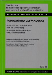 Couverture : Translatione via facienda