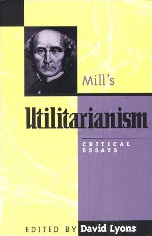 Couverture : Mill's Utilitarianism