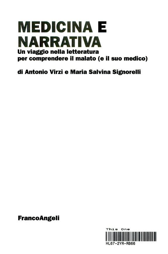 Couverture : Medicina e narrativa