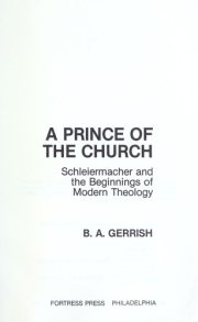 Couverture : A prince of the church
