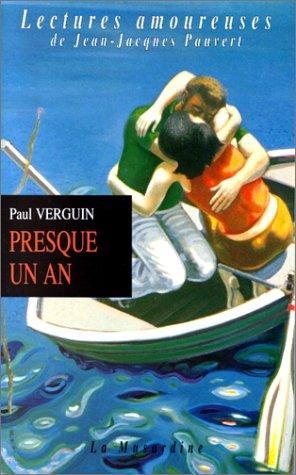 Couverture : Presque un an