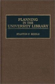 Couverture : Planning in the university library