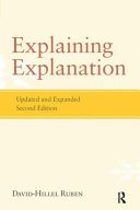 Couverture : Explaining Explanation