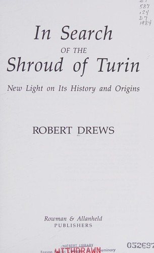 Couverture : In search of the Shroud of Turin