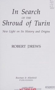 Couverture : In search of the Shroud of Turin