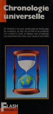 Couverture : Chronologie universelle