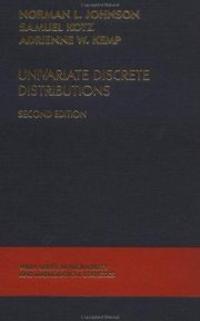 Couverture : Univariate discrete distributions.