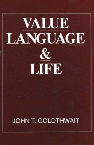Couverture : Value, language & life
