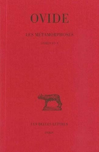 Couverture : Les Métamorphoses, tome 3 