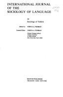 Couverture : Standardization of nomenclature