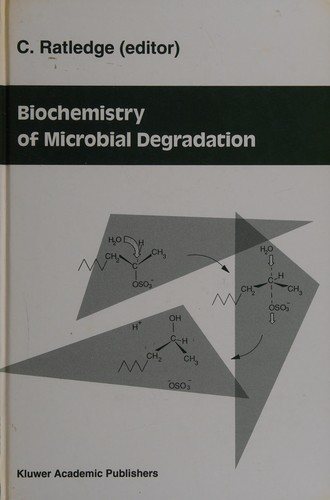 Couverture : Biochemistry of microbial degradation