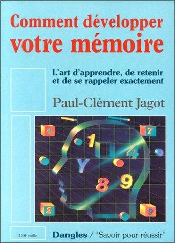 Couverture : Comment développer votre mémoire
