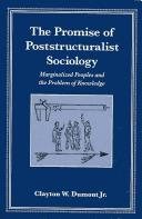 Couverture : The promise of poststructuralist sociology