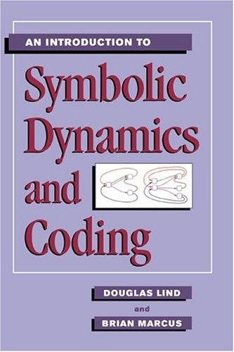Couverture : An introduction to symbolic dynamics and coding