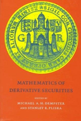 Couverture : Mathematics of derivative securities