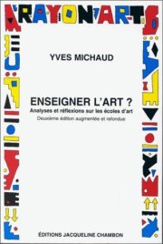 Couverture : Enseigner l'art ?. Analyses et réflexions sur les écoles d'art
