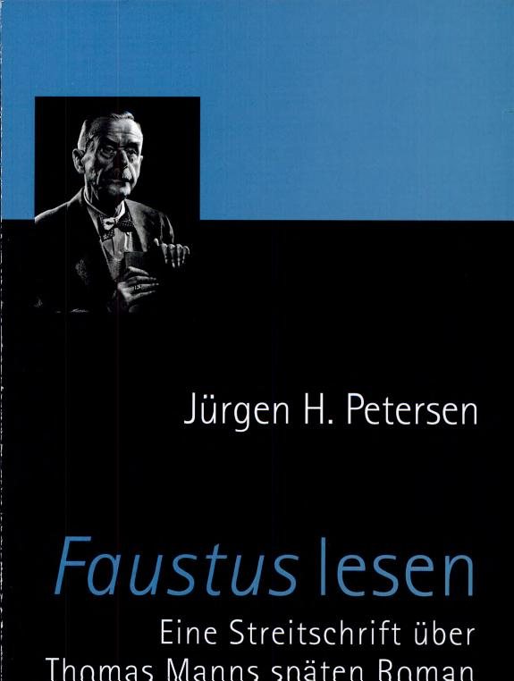 Couverture : Faustus lesen