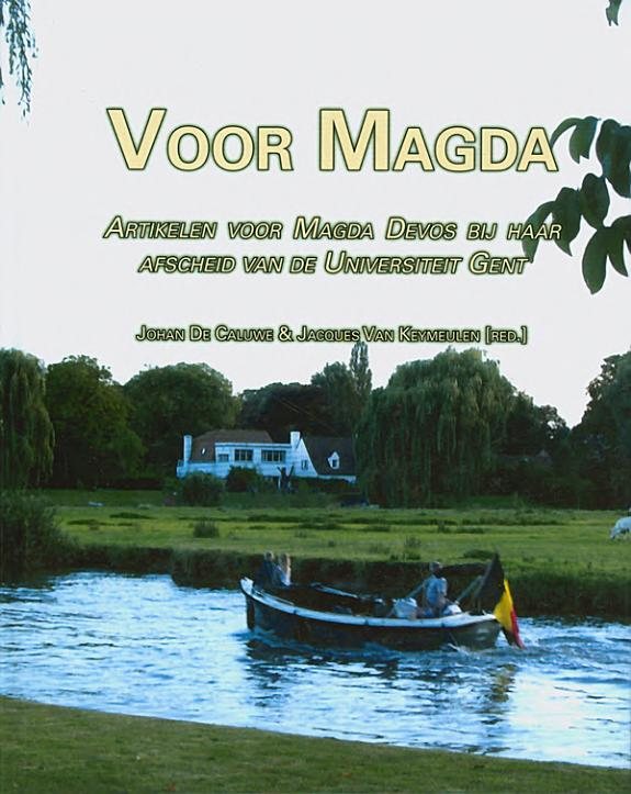 Couverture : Voor Magda