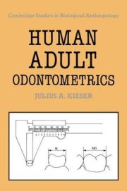 Couverture : Human adult odontometrics