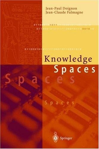 Couverture : Knowledge spaces