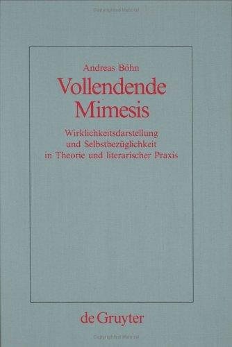 Couverture : Vollendende Mimesis