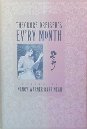 Couverture : Theodore Dreiser's Ev'ry month