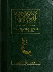 Couverture : Manson's Tropical diseases.