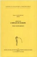 Couverture : Aspects de l'espace en Europe