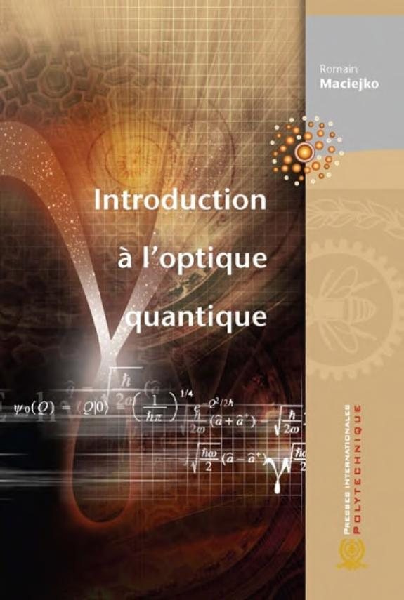 Couverture : Introduction à l'optique quantique