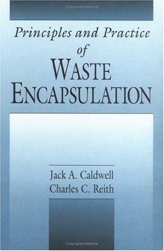 Couverture : Principles and practice of waste encapsulation