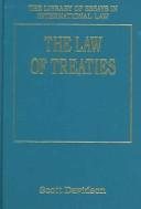 Couverture : The law of treaties