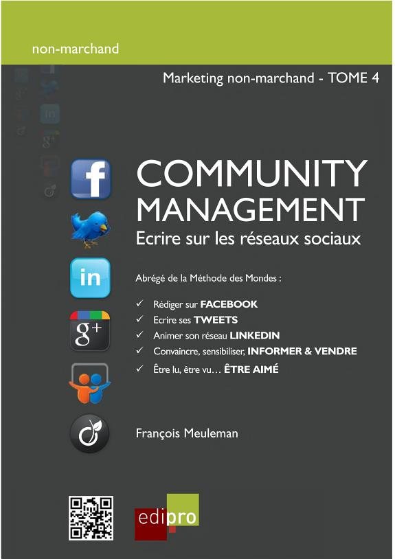 Couverture : Community management