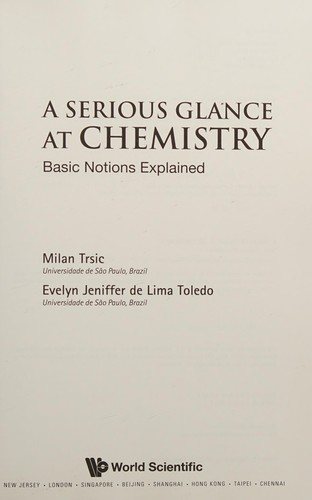 Couverture : A serious glance at chemistry