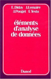 Couverture : Eléments d'analyse de données