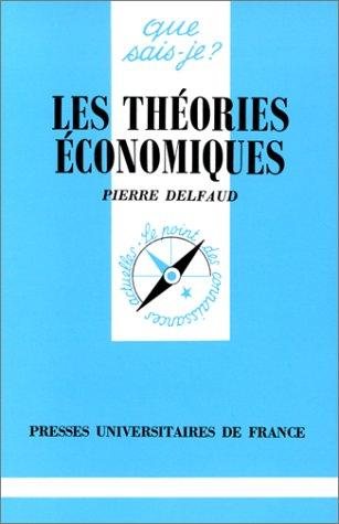 Couverture : Les théories économiques