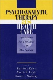 Couverture : Psychoanalytic therapy as health care