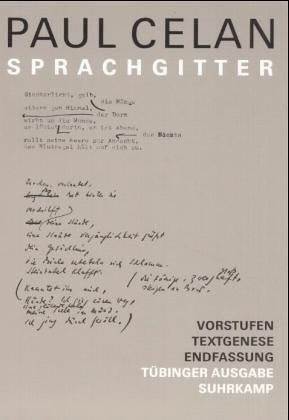 Couverture : Sprachgitter