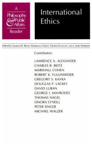 Couverture : International ethics