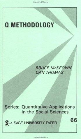 Couverture : Q methodology