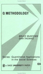 Couverture : Q methodology