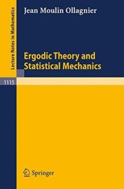 Couverture : Ergodic Theory and Statistical Mechanics (Lecture Notes in Mathematics)