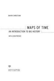 Couverture : Maps of Time