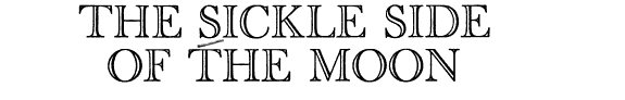 Couverture : The sickle side of the moon