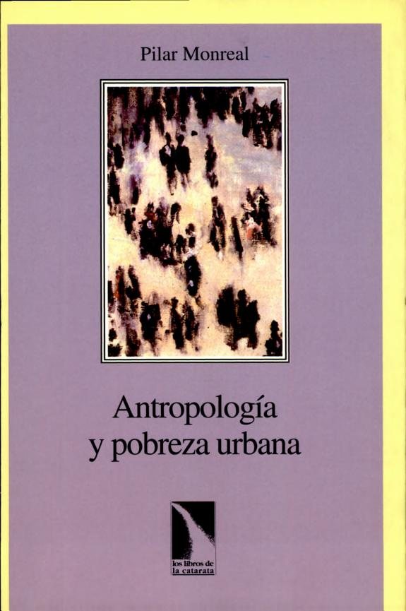 Couverture : Antropología y pobreza urbana
