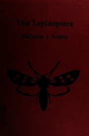 Couverture : The lepidoptera