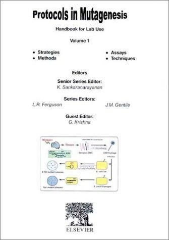 Couverture : Protocols in Mutagenesis Volume 1