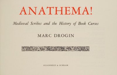 Couverture : Anathema!